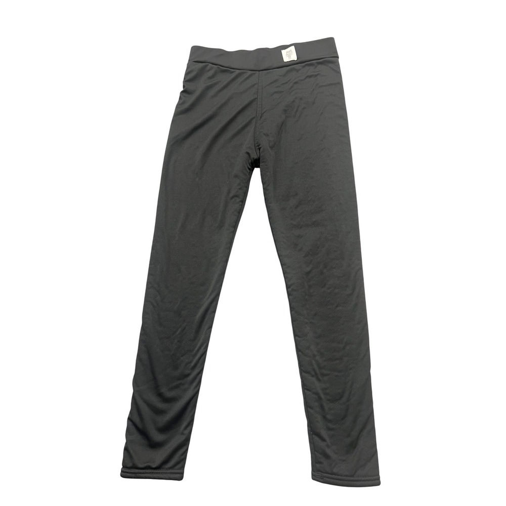 Cat Logo Fleece Lined Leggings Women Small Black Thermal Winter Warm Cozy‎